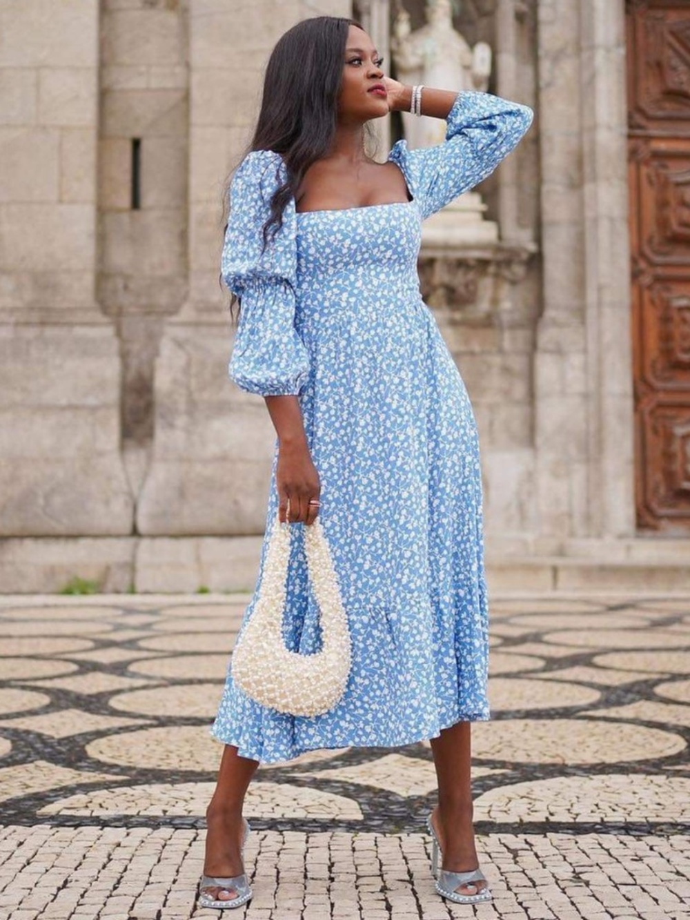 NEW Reformation Mica Dress Marie 4